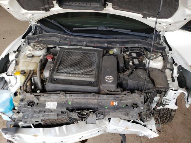 JM1BL1L48D1708792 - 2013 MAZDA SPEED 3 თეთრი ფოტო 11