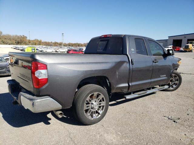 5TFRM5F1XEX072055 - 2014 TOYOTA TUNDRA DOUBLE CAB SR/SR5 GRAY photo 3