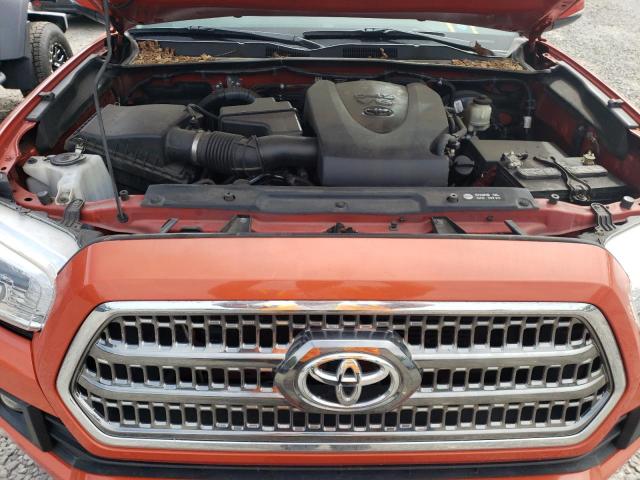 3TMCZ5AN6HM102339 - 2017 TOYOTA TACOMA DOUBLE CAB ORANGE photo 11
