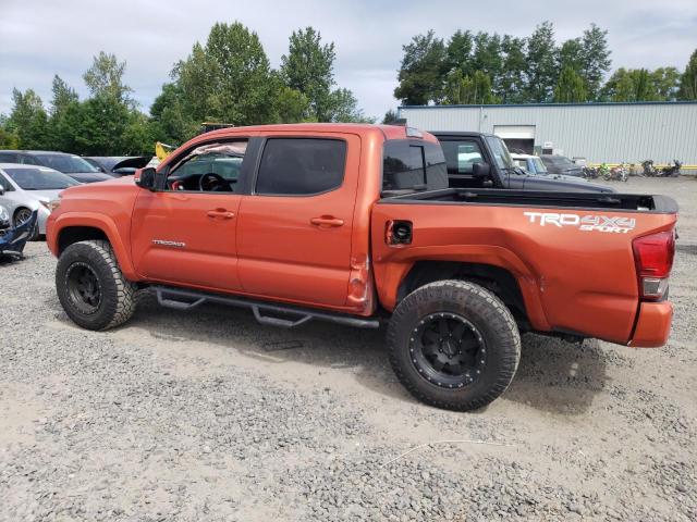 3TMCZ5AN6HM102339 - 2017 TOYOTA TACOMA DOUBLE CAB ORANGE photo 2