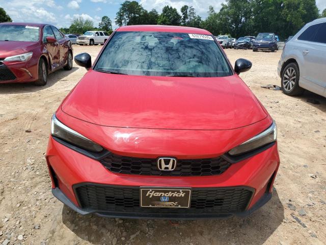 2HGFE2F51SH596892 - 2025 HONDA CIVIC SPORT RED photo 5