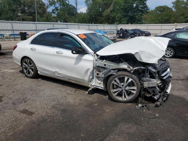 55SWF4JB7GU155672 - 2016 MERCEDES-BENZ C 300 WHITE photo 4