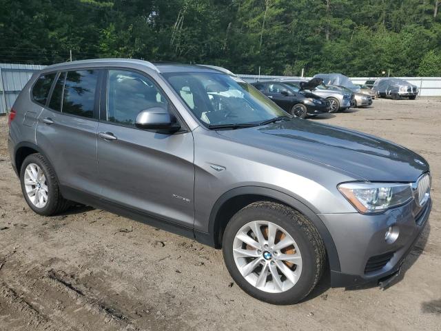 5UXWX9C37H0W71756 - 2017 BMW X3 XDRIVE28I GRAY photo 4