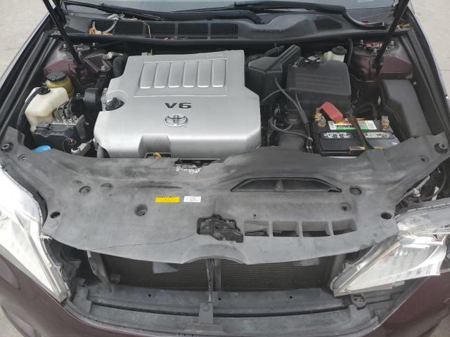 4T1BK3DB6CU449434 - 2012 TOYOTA AVALON BASE 勃艮第红 照片 11