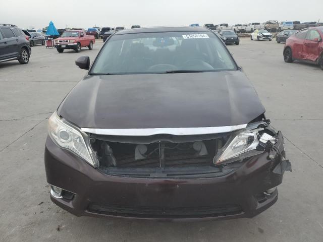 4T1BK3DB6CU449434 - 2012 TOYOTA AVALON BASE 勃艮第红 照片 5