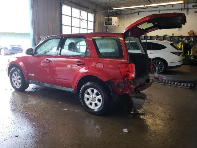 4F2CZ92Z08KM26385 - 2008 MAZDA TRIBUTE I RED photo 2