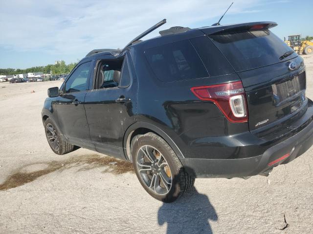 1FM5K8GT9FGB23242 - 2015 FORD EXPLORER SPORT 黑色 照片 2