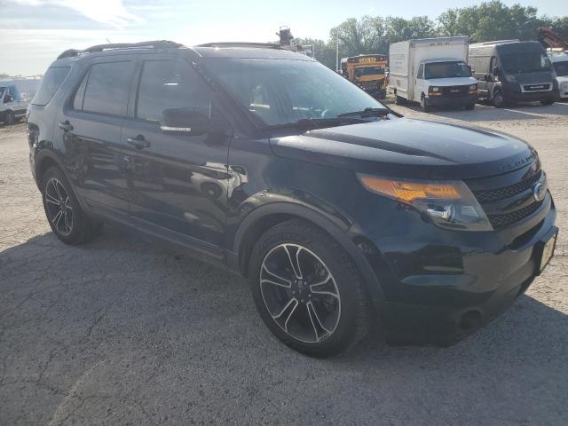 1FM5K8GT9FGB23242 - 2015 FORD EXPLORER SPORT 黑色 照片 4