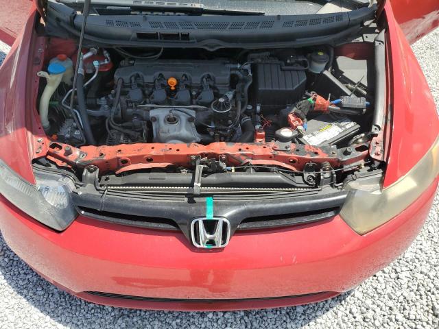 2HGFG12896H534618 - 2006 HONDA CIVIC EX RED photo 11