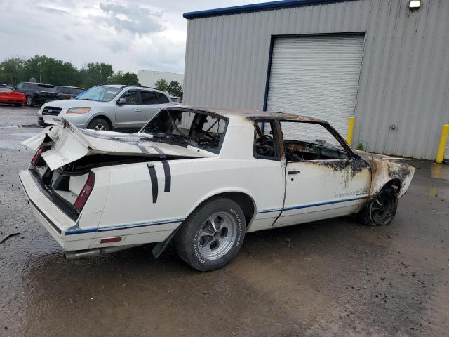 1G1AZ37G7ER216485 - 1984 CHEVROLET MONTE CARL BURN photo 3