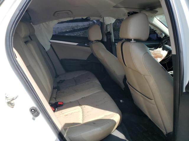 19XFC1F76GE008570 - 2016 HONDA CIVIC EXL WHITE photo 10