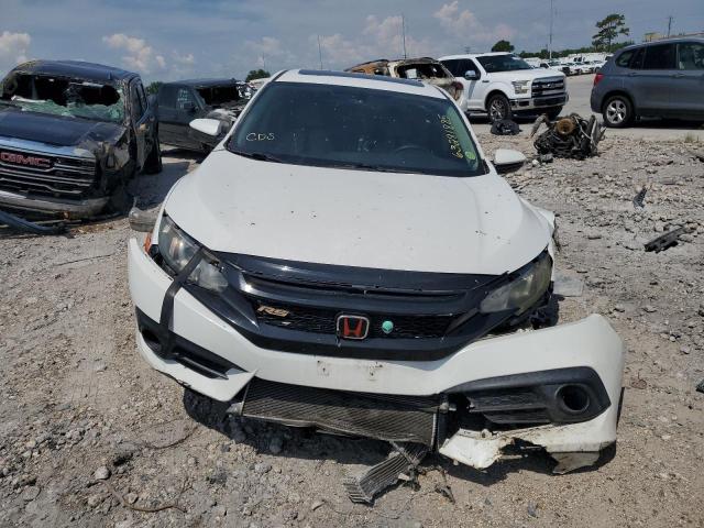 19XFC1F76GE008570 - 2016 HONDA CIVIC EXL WHITE photo 5