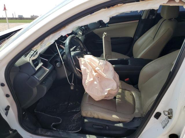 19XFC1F76GE008570 - 2016 HONDA CIVIC EXL WHITE photo 7