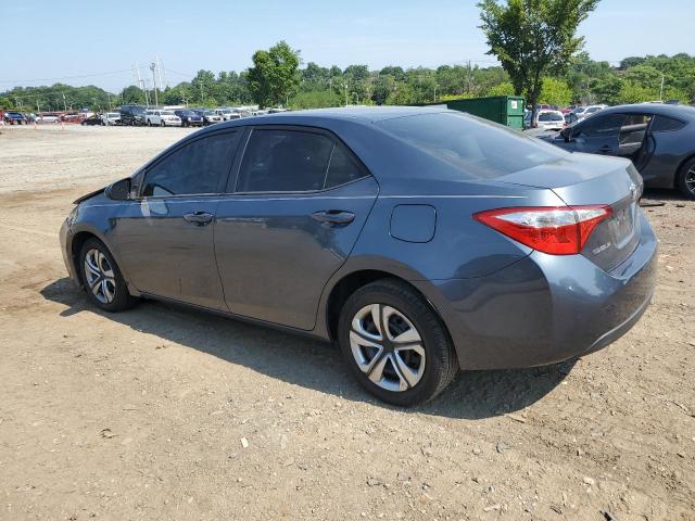 2T1BURHE6EC167185 - 2014 TOYOTA COROLLA L GRAY photo 2