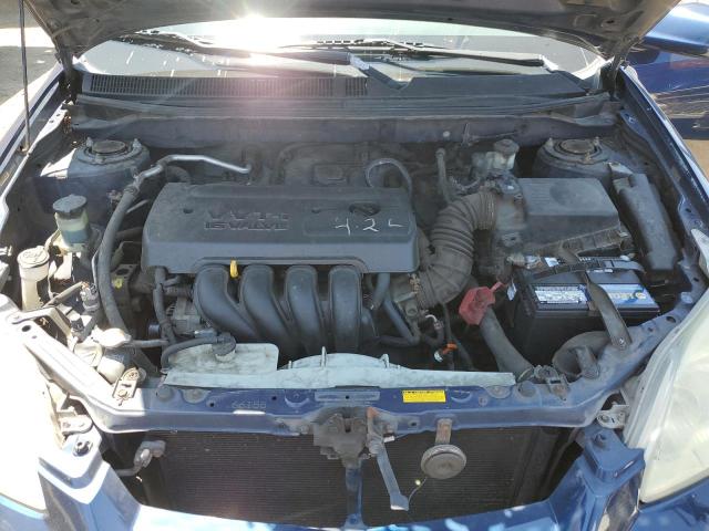 2T1KR32E46C616209 - 2006 TOYOTA COROLLA MA XR BLUE photo 11