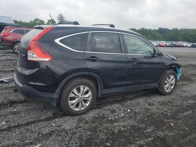 5J6RM4H74DL057658 - 2013 HONDA CR-V EXL BLACK photo 3