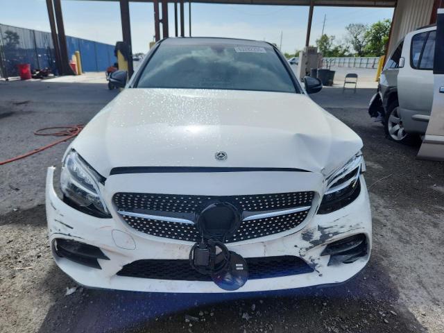 55SWF8DB2KU302153 - 2019 MERCEDES-BENZ C 300 თეთრი ფოტო 5