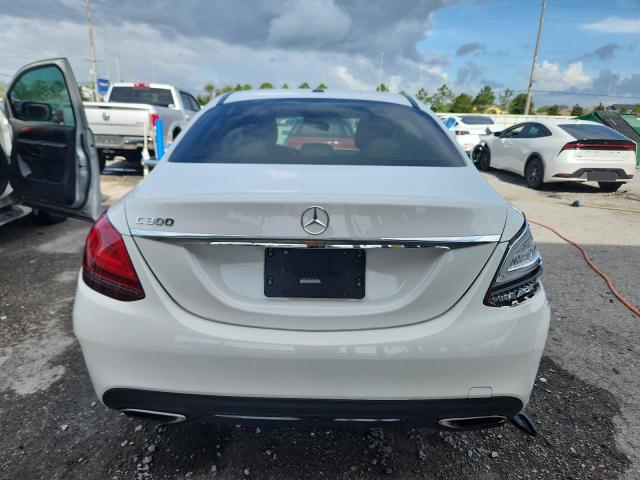 55SWF8DB2KU302153 - 2019 MERCEDES-BENZ C 300 თეთრი ფოტო 6