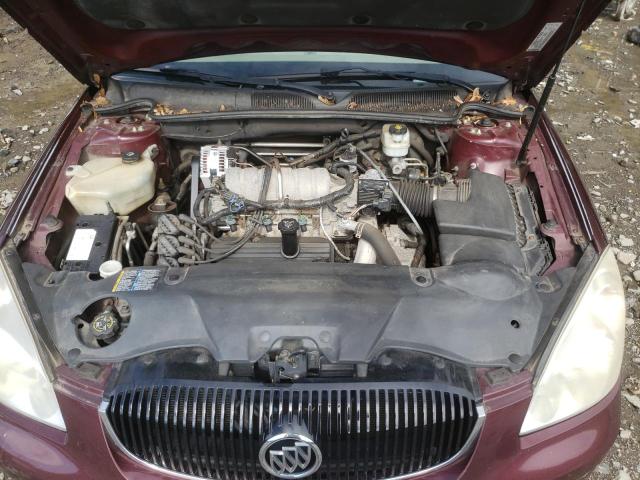 1G4HD57206U253148 - 2006 BUICK LUCERNE CXL BURGUNDY photo 11