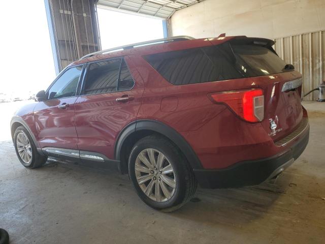 1FMSK7FH8LGA80860 - 2020 FORD EXPLORER LIMITED BURGUNDY photo 2