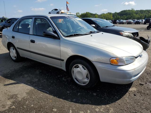 1Y1SK52892Z413077 - 2002 CHEVROLET GEO PRIZM BASE SILVER photo 4