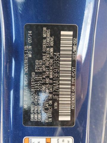 JF1ZNAA19F9703354 - 2015 TOYOTA SCION FR-S BLUE photo 13