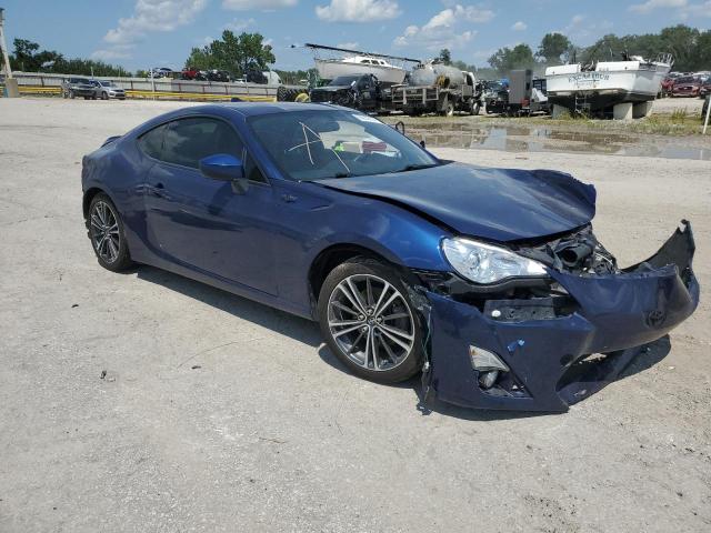 JF1ZNAA19F9703354 - 2015 TOYOTA SCION FR-S BLUE photo 4