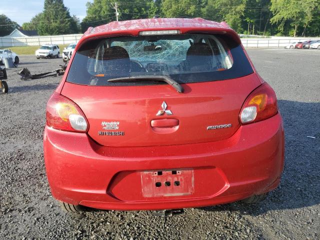 ML32A3HJ6FH046773 - 2015 MITSUBISHI MIRAGE DE RED photo 6