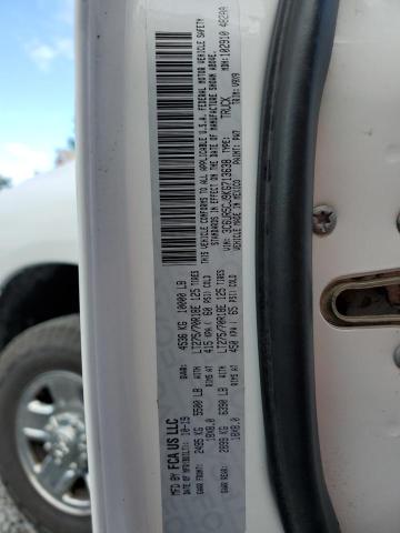 3C6UR5CJ9KG713638 - 2019 RAM 2500 TRADESMAN თეთრი ფოტო 12