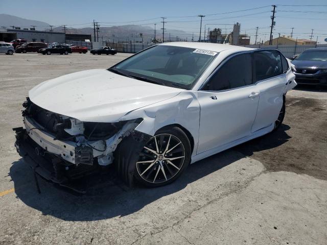 4T1G31AK4PU615631 - 2023 TOYOTA CAMRY SE NIGHT SHADE WHITE photo 1