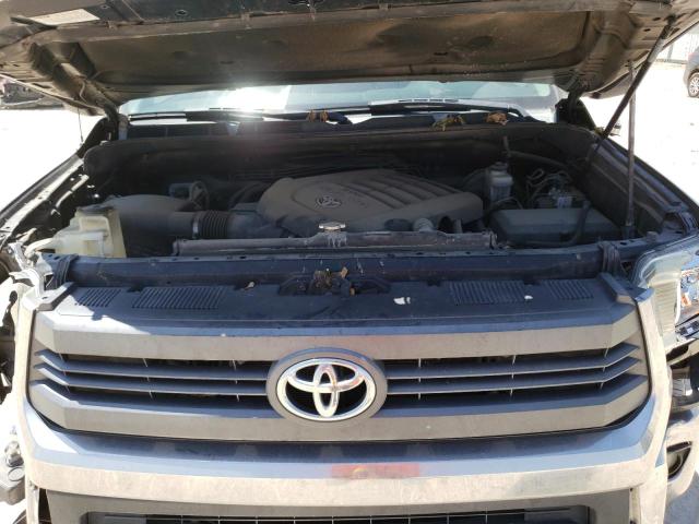 5TFRY5F12EX152373 - 2014 TOYOTA TUNDRA DOUBLE CAB SR/SR5 BLACK photo 11