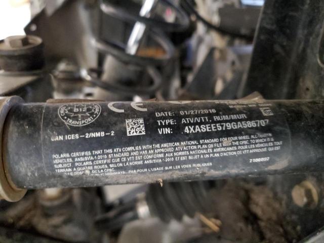 4XASEE579GA586707 - 2016 POLARIS SPORTSMAN 570 EPS 绿色 照片 10