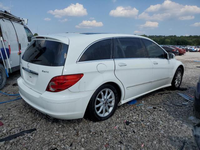 4JGCB65E97A046022 - 2007 MERCEDES-BENZ R 350 WHITE photo 3