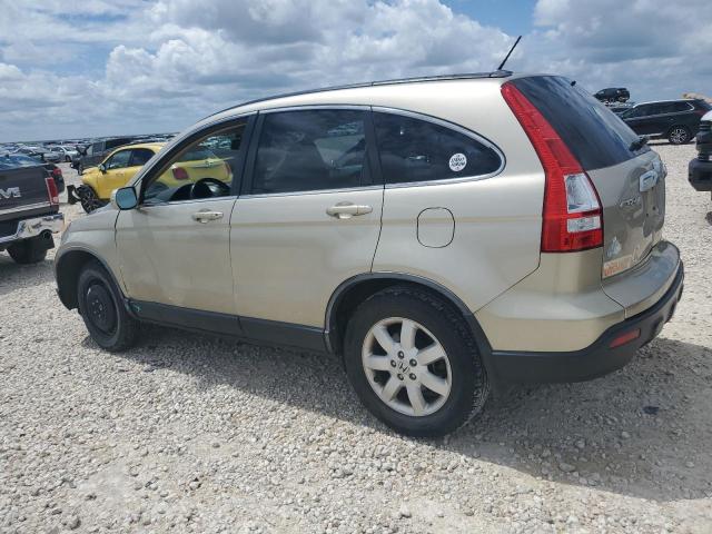 JHLRE38739C004697 - 2009 HONDA CR-V EXL BEIGE photo 2