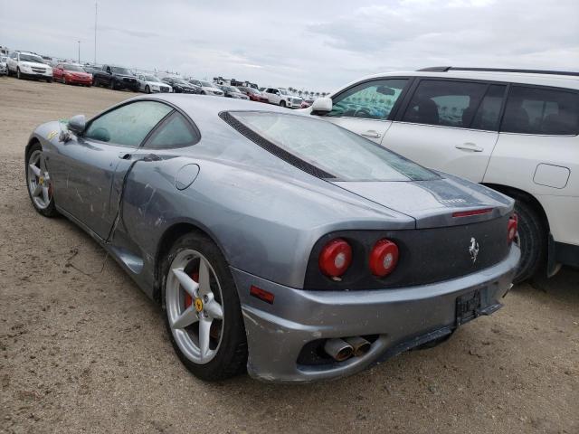 ZFFYU51AXY0121160 - 2000 FERRARI 360 MODENA GRAY photo 3