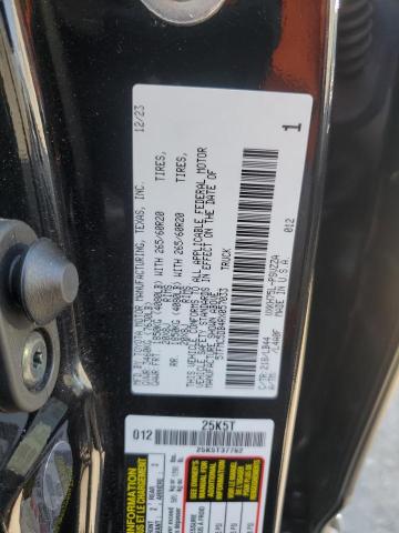 5TFMC5DB4RX057033 - 2024 TOYOTA TUNDRA CREWMAX PLATINUM 黑色 照片 12