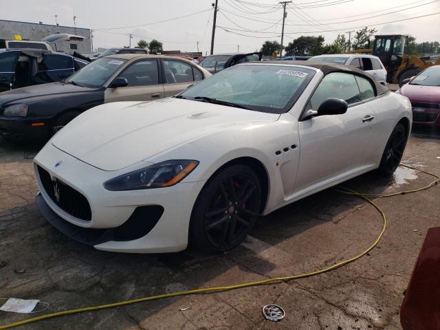 ZAM45VMA4F0134730 - 2015 MASERATI GRANTURISM S WHITE photo 1