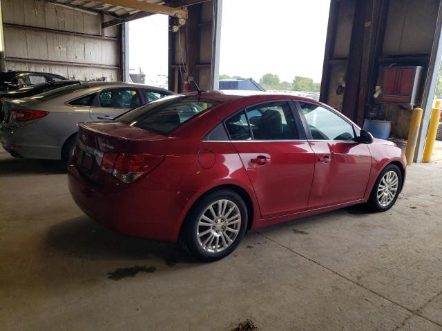 1G1PH5SB5E7251686 - 2014 CHEVROLET CRUZE ECO BURGUNDY photo 3