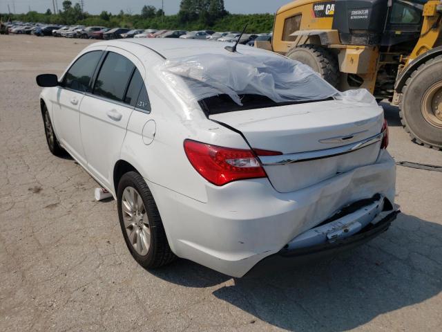 1C3CCBAB5EN122917 - 2014 CHRYSLER 200 LX WHITE photo 2