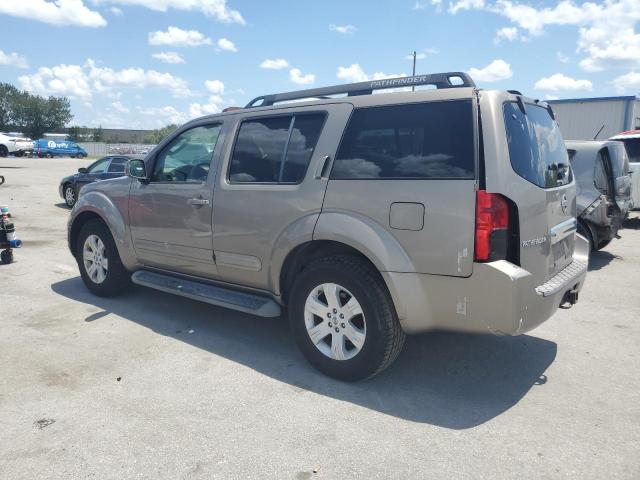 5N1AR18U17C635448 - 2007 NISSAN PATHFINDER LE TAN photo 2