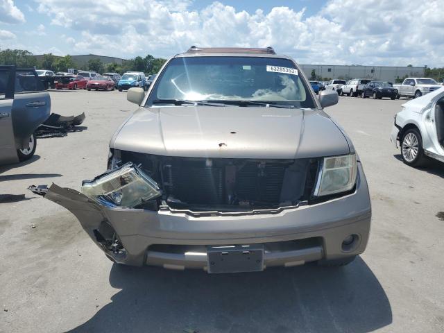 5N1AR18U17C635448 - 2007 NISSAN PATHFINDER LE TAN photo 5