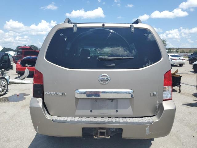 5N1AR18U17C635448 - 2007 NISSAN PATHFINDER LE TAN photo 6