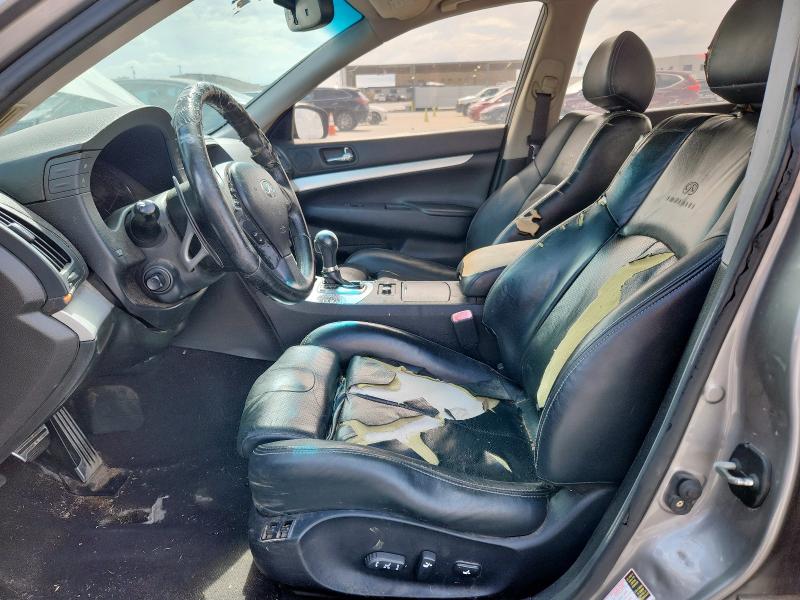 JNKCV61E19M304602 - 2009 INFINITI G37 BASE GRAY photo 7