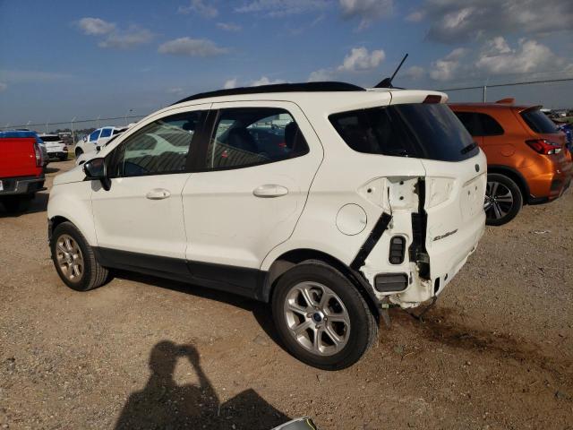 MAJ3S2GE1MC452392 - 2021 FORD ECOSPORT SE WHITE photo 2