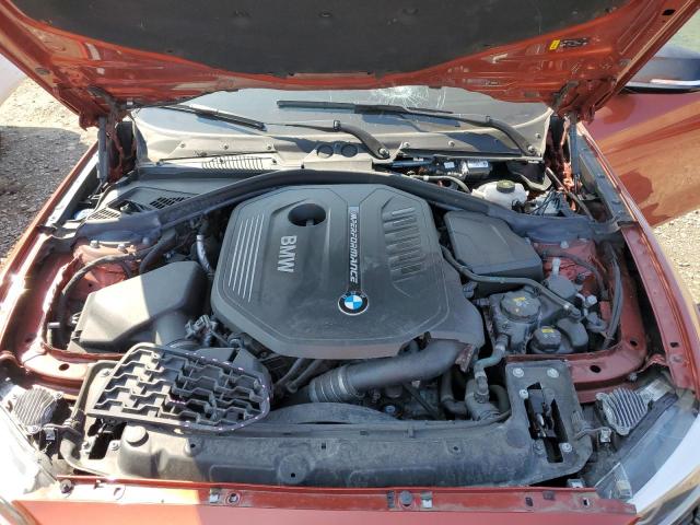 WBA2J7C0XM7G56603 - 2021 BMW M240XI ORANGE photo 11