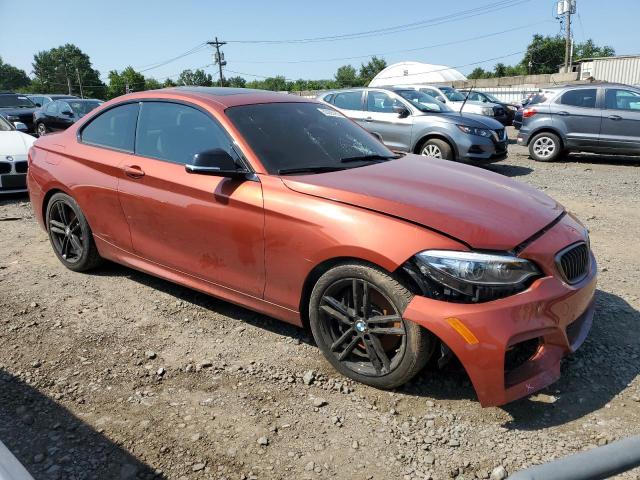 WBA2J7C0XM7G56603 - 2021 BMW M240XI ORANGE photo 4