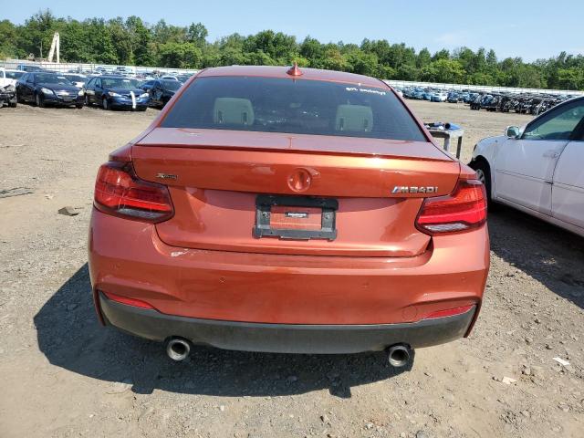 WBA2J7C0XM7G56603 - 2021 BMW M240XI ORANGE photo 6