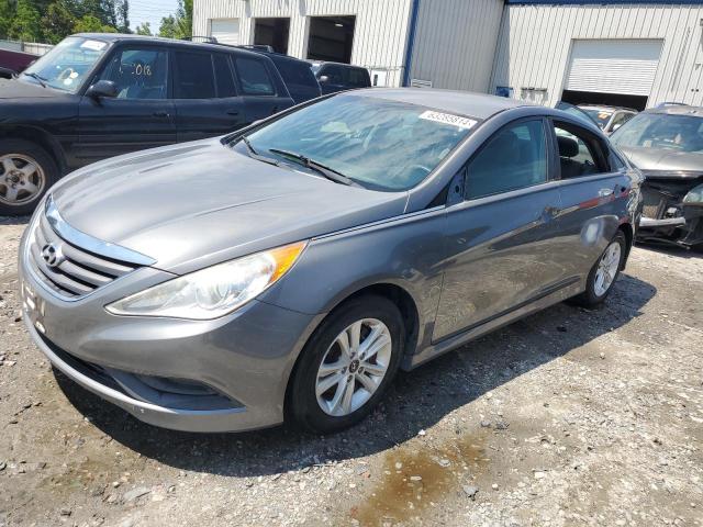 5NPEB4AC3EH867516 - 2014 HYUNDAI SONATA GLS GRAY photo 1