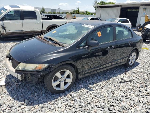 19XFA1F65AE083720 - 2010 HONDA CIVIC LX-S BLACK photo 1