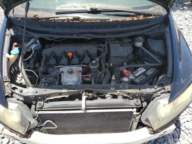 19XFA1F65AE083720 - 2010 HONDA CIVIC LX-S BLACK photo 11